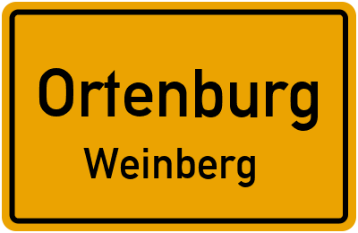 Straßenverzeichnis Ortenburg Weinberg