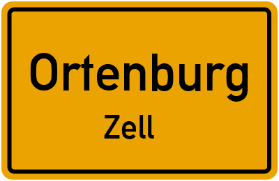 Straßenverzeichnis Ortenburg Zell