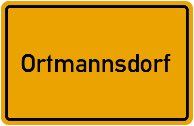 Ortmannsdorf in Sachsen erkunden