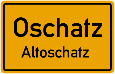 Straßenverzeichnis Oschatz Altoschatz