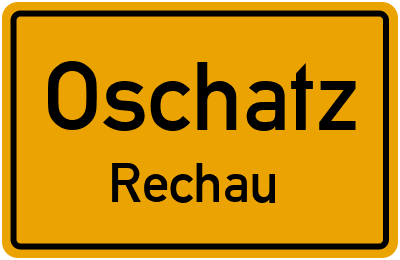 Straßenverzeichnis Oschatz Rechau