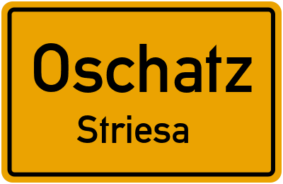 Straßenverzeichnis Oschatz Striesa