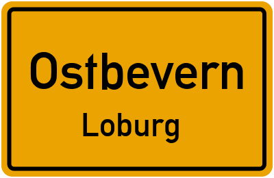 Straßenverzeichnis Ostbevern Loburg