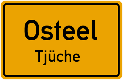 Straßenverzeichnis Osteel Tjüche