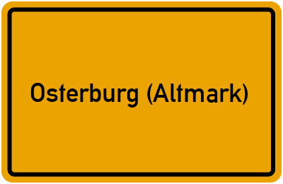 Branchenbuch Osterburg (Altmark), Sachsen-Anhalt