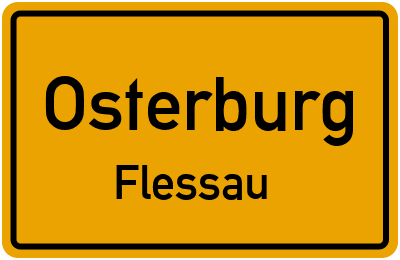 Straßenverzeichnis Osterburg Flessau