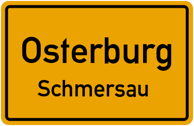 Straßenverzeichnis Osterburg Schmersau