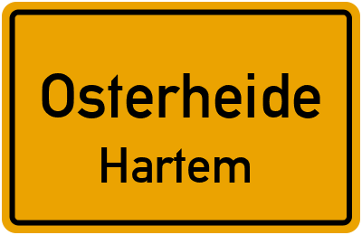 Straßenverzeichnis Osterheide Hartem