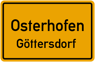 Straßenverzeichnis Osterhofen Göttersdorf