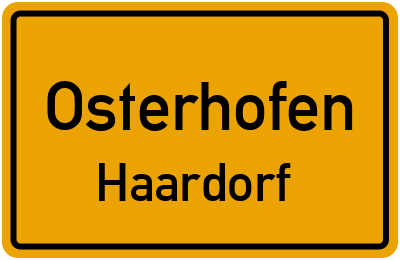 Straßenverzeichnis Osterhofen Haardorf