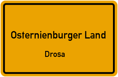 Straßenverzeichnis Osternienburger Land Drosa