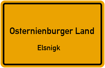 Straßenverzeichnis Osternienburger Land Elsnigk
