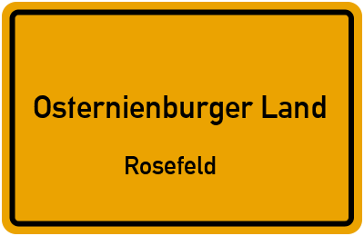 Straßenverzeichnis Osternienburger Land Rosefeld