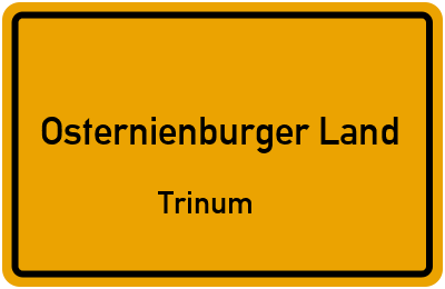 Straßenverzeichnis Osternienburger Land Trinum