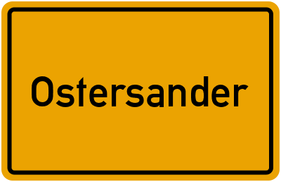Ostersander in Niedersachsen erkunden