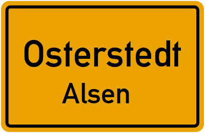 Straßenverzeichnis Osterstedt Alsen