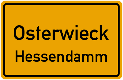 Straßenverzeichnis Osterwieck Hessendamm
