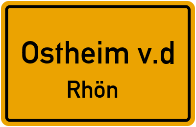 Branchenbuch Ostheim v.d. Rhön, Bayern