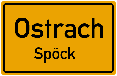 Straßenverzeichnis Ostrach Spöck