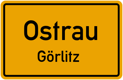 Straßenverzeichnis Ostrau Görlitz