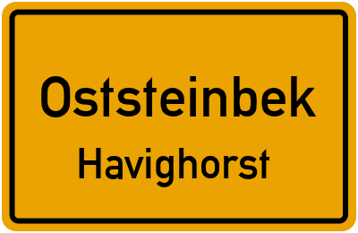 Straßenverzeichnis Oststeinbek Havighorst
