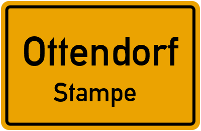 Straßenverzeichnis Ottendorf Stampe