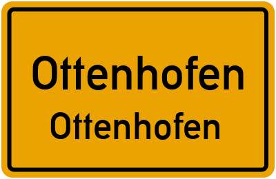 Straßenverzeichnis Ottenhofen Ottenhofen