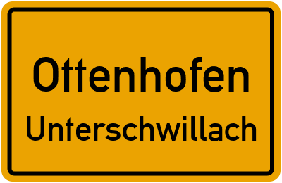 Straßenverzeichnis Ottenhofen Unterschwillach