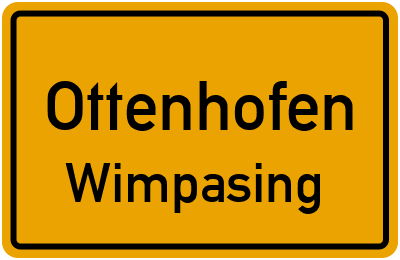 Straßenverzeichnis Ottenhofen Wimpasing