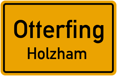 Straßenverzeichnis Otterfing Holzham