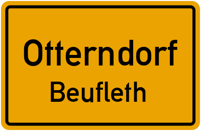 Straßenverzeichnis Otterndorf Beufleth