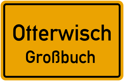 Straßenverzeichnis Otterwisch Großbuch