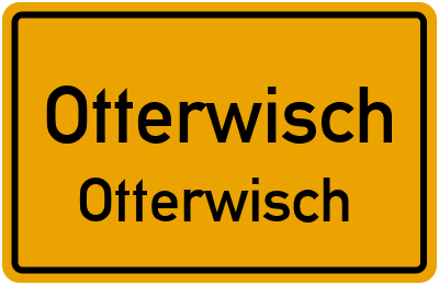 Straßenverzeichnis Otterwisch Otterwisch