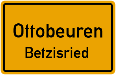 Straßenverzeichnis Ottobeuren Betzisried