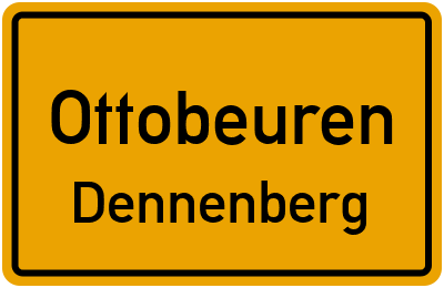 Straßenverzeichnis Ottobeuren Dennenberg