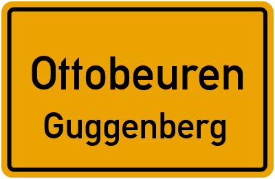 Straßenverzeichnis Ottobeuren Guggenberg