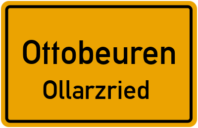 Straßenverzeichnis Ottobeuren Ollarzried