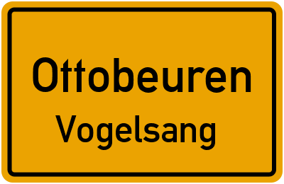 Straßenverzeichnis Ottobeuren Vogelsang
