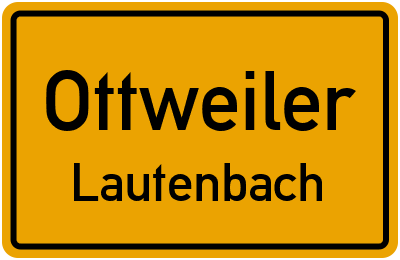 Straßenverzeichnis Ottweiler Lautenbach