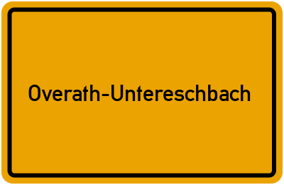 Branchenbuch Overath-Untereschbach, Nordrhein-Westfalen