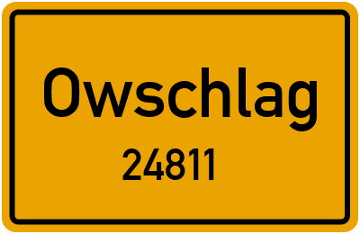Straßenverzeichnis für 24811 Owschlag