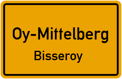 Straßenverzeichnis Oy-Mittelberg Bisseroy