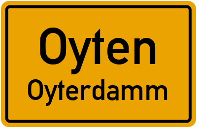 Straßenverzeichnis Oyten Oyterdamm