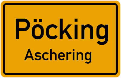 Straßenverzeichnis Pöcking Aschering