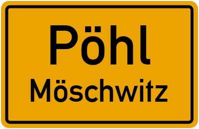 Straßenverzeichnis Pöhl Möschwitz
