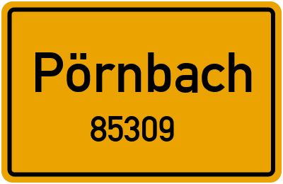85309 Pörnbach