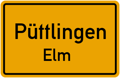 Straßenverzeichnis Püttlingen Elm