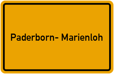 Branchenbuch Paderborn- Marienloh, Nordrhein-Westfalen