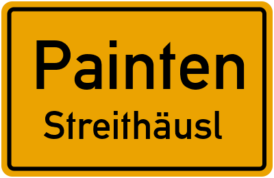 Straßenverzeichnis Painten Streithäusl