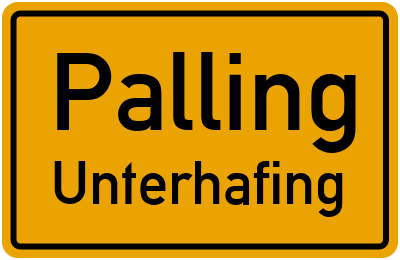 Straßenverzeichnis Palling Unterhafing